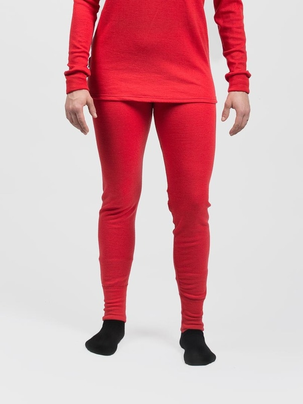 FinnSvala Merinovilla -housut, Punainen 3 FinnSvala Merinovilla -housut, Punainen