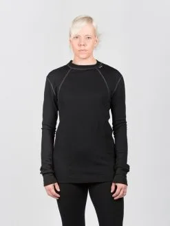 FinnSvala Merinovilla O-Neck -paita, Punainen