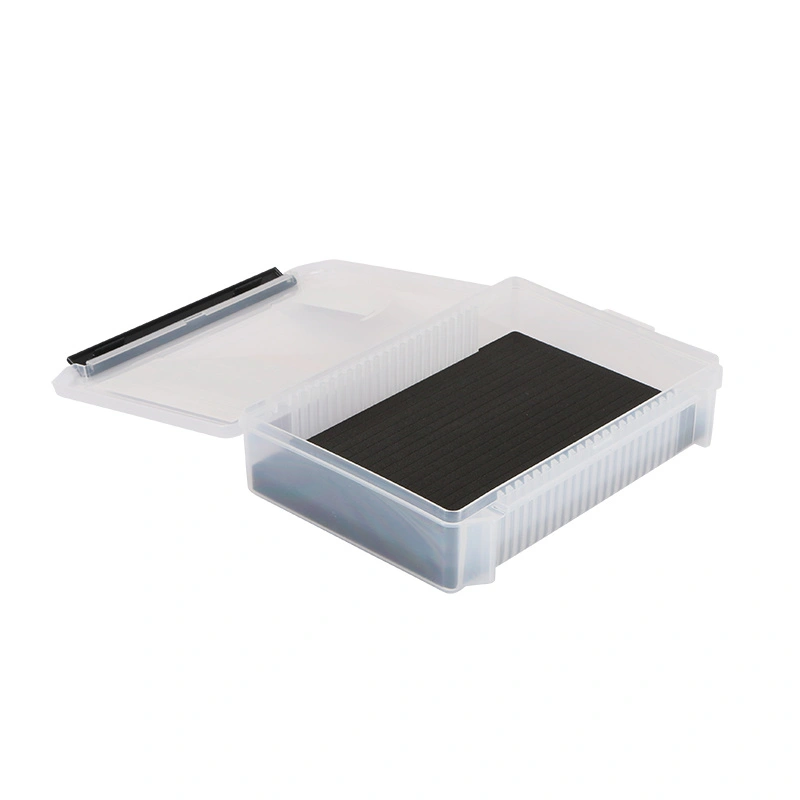 Meiho Slit Foam Stinger Box 255x190x60mm - Clear 4 Meiho Slit Foam Stinger Box 255x190x60mm - Clear - Image 2