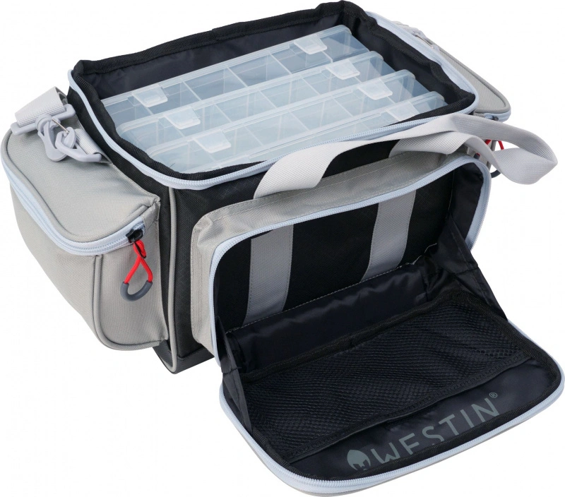 Westin Fishing Westin W3 Lure Loader (4 Boxes) Grey/Black Small 4 Westin Fishing Westin W3 Lure Loader (4 Boxes) Grey/Black Small - Image 2