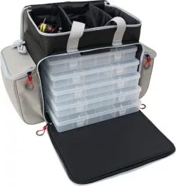 Westin Fishing Westin W3 Vertical Master Bag Grey/Black 7 Westin Fishing Westin W3 Vertical Master Bag Grey/Black -Viehelaukut Kauppa A108 389 OS 3