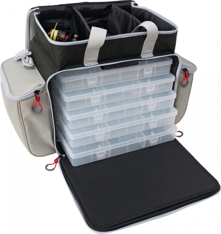 Westin Fishing Westin W3 Vertical Master Bag Grey/Black 5 Westin Fishing Westin W3 Vertical Master Bag Grey/Black - Image 3