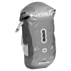 Westin Fishing Westin W6 Roll-Top Backpack Silver/Grey 40L