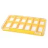 Fly-Dressing Yellow Box - 12M Compartments -Viehelaukut Kauppa CH 203 1