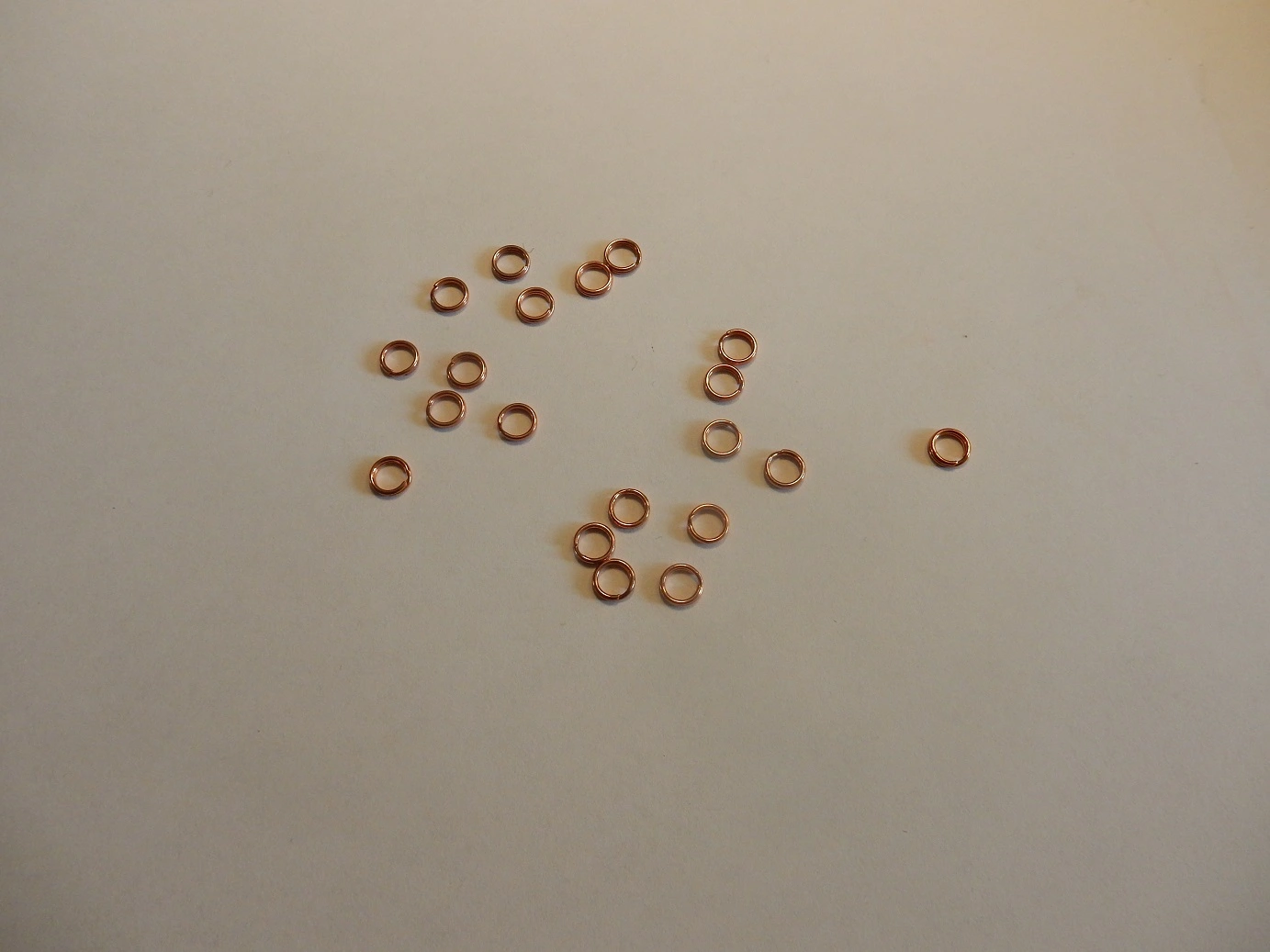 Kuparinen Uistinrengas 6mm, 20kpl 3 Kuparinen Uistinrengas 6mm, 20kpl