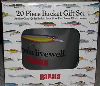 RAPALA 20 PIECE BUCKET GIFT SET