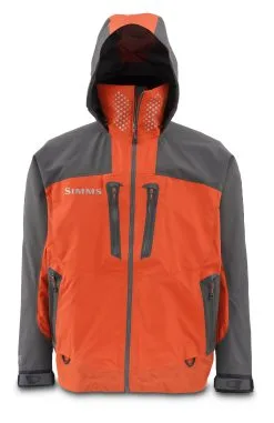 Simms Pro Dry Gore-Tex -kahluutakki, Fury Orange, Koko:L