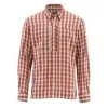 Simms BugStopper Shirt Rusty Red Plaid -paita 2 Simms BugStopper Shirt Rusty Red Plaid -paita -Viehelaukut Kauppa product 1 29190a 1