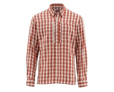 Simms BugStopper Shirt Rusty Red Plaid -paita 3 Simms BugStopper Shirt Rusty Red Plaid -paita