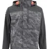 Simms Challenger Jacket, Hex Camo Carbon